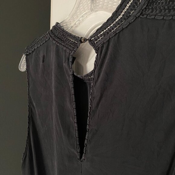 Faded Silk Mini Dress — Wild Garden Edit - Picture 6 of 7